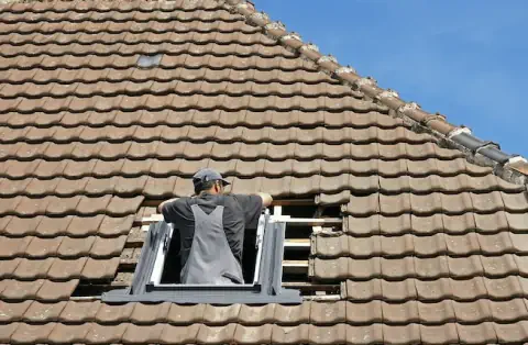 Pose de velux - Saint-Vérain